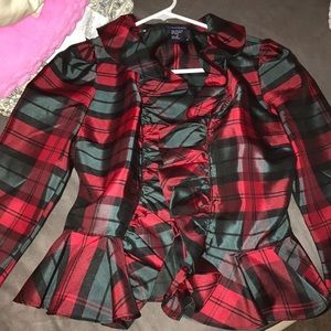 Boston Proper Tafetta Blouse sz2